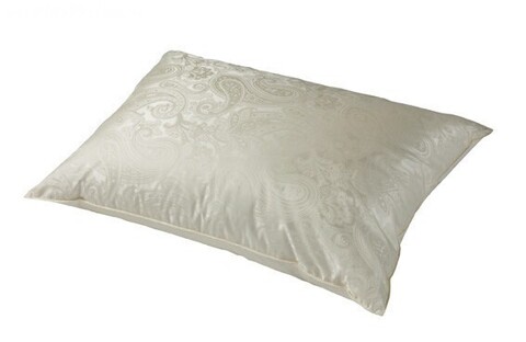 Подушка пуховая трехкамерная 70x70 Christian Fischbacher Princess шелк