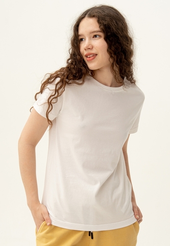 Футболка Bowery NYC однотонная Off White