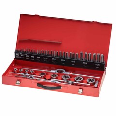 Набор метчиков и плашек M3 -M20 HSS-G 54пр Ruko 245040 (!)