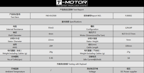 T-Motor F40 KV2500 v2 (2шт)