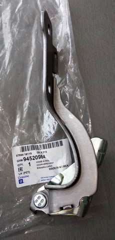 ПЕТЛЯ КАПОТА ЛЕВАЯ AVEO T250/T255 GM