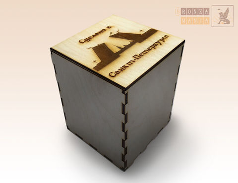 коробка из дерева большая