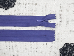 Молнии потайные, L 50 см, сине-фиолетовый