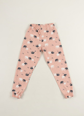 Детские женские брюки пижамные E23K-14D101