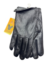 Перчатки. Мужские. Материал верха: Кожаные. Подклад: Плюш-флис.В упаковке 10 шт.