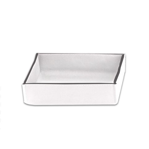Decor Walther 0938350 Decor Walther  Лоток NAPPA TAB S - Натуральная кожа  белоснежный