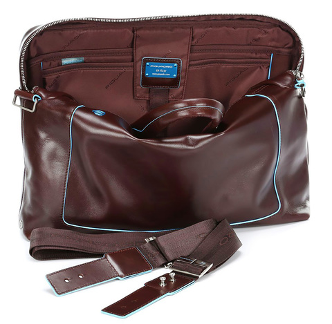 Сумка Piquadro Blue Square, коричневый, кожа натуральная (CA3335B2/MO)