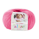 Пряжа Alize Baby Wool 33 розовый