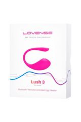 Розовое виброяйцо Lovense Lush 3 - 