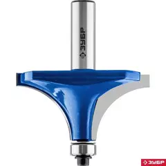 ЗУБР 63.5 x 32 мм, радиус 25 мм, фреза кромочная калевочная №1, Профессионал (28701-63.5)