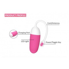 Виброяйцо Magic Motion Vini (розовый)