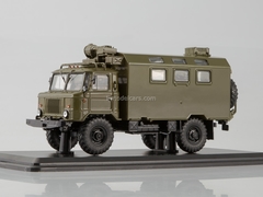 GAZ-66 K-66 Military KUNG (vehicle module system) 1:43 Start Scale Models (SSM)