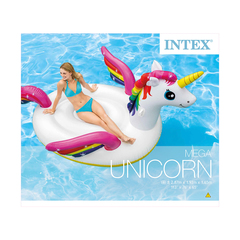 Надувной плот Радужный единорог Intex 57281EU 287 х 193 х 165 см