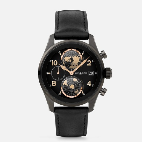Умные часы Montblanc Summit 3 — черный титан