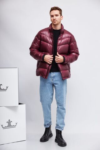 KARL Lagerfeld Пуховик теплый укороченной модели