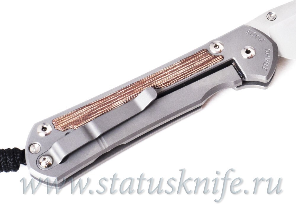 Нож Chris Reeve Sebenza Large 31 Natural Canvas micarta