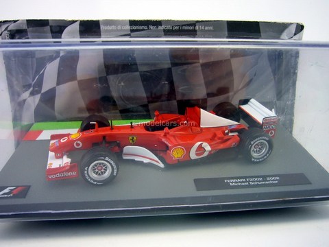 Ferrari F2002 2002 Michael Schumacher F1 1:43 Formula 1 Auto Collection Centauria #2