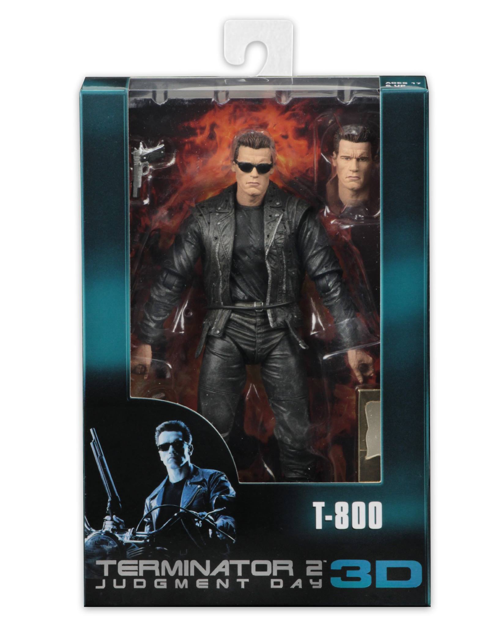 NECA Терминатор 2 Судный день T-800 Робот Фигурка Игрушка Новая в коробке