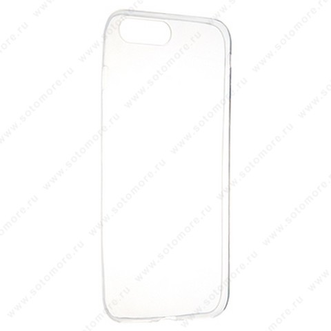 Накладка силиконовая ультра-тонкая для Apple iPhone 8 Plus/ 7 Plus прозрачная