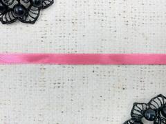 Лента атласная, ш. 0,6 см, ярко-розовый