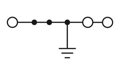 PT 1,5/S-TWIN-PE-Заземляющая клемма