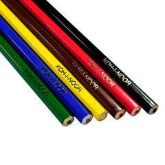 Карандаши цветные KOH-I-NOOR TEENAGE 3551, 6цв, картон.упак. с подвесом