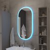 Cezares CZR-SPC-ELS-500-950-RGB-TCH ELLISSE Зеркало с контурной разноцветной подсветкой RGB и сенсорным выключателем, CZR-SPC-ELS-500-950-RGB-TCH, 12V, 220-240V, 500x950