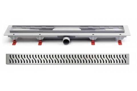 Трап линейный для пола, боковой слив MCH CH750/50H1