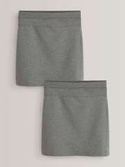 Юбка школьная для девочки Next M82-232, 2 шт., Серый