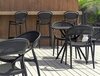 Стул пластиковый барный, Siesta Contract Marcel Bar 75, черный