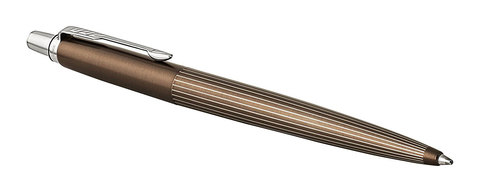 Шариковая ручка Parker Jotter Premium Carlisle Brown Pinstripe CT123