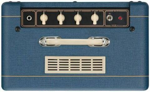 VOX AC4C1 BLUE ламповый гитарный мини комбоусилитель, 4 Вт, синий винил