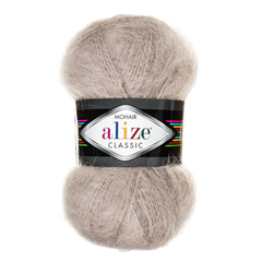 MOHAIR CLASSIC Alize (25% мохер, 24% шерсть, 51% акрил, 100гр/200м)
