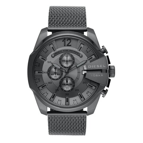 Наручные часы DIESEL Mega Chief DZ4527 с хронографом, черный