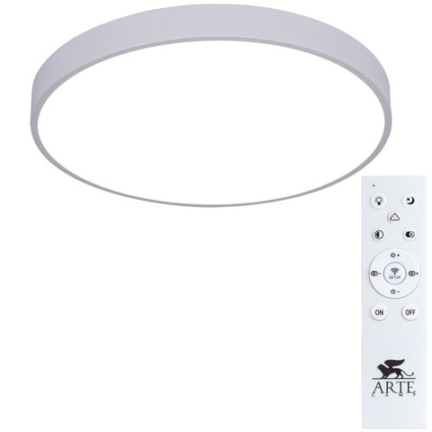 Потолочный светодиодный светильник Arte Lamp ARENA A2670PL-1WH