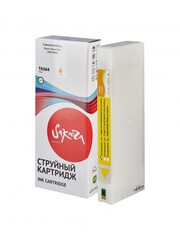 Струйный картридж Sakura C13T636400 (T6364 Yellow) для Epson Stylus Pro 7900/9900, пигментный тип чернил, желтый, 700 мл.