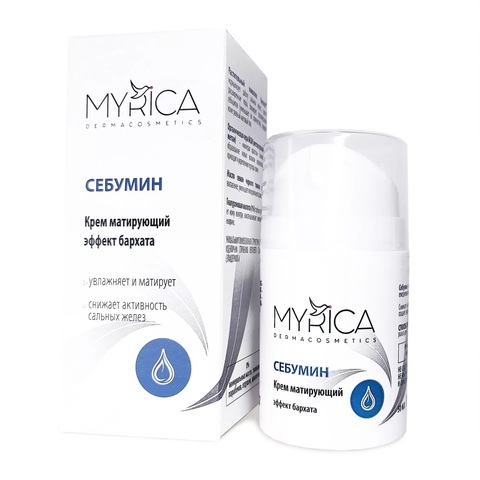 Крем для лица Матирующий Себумин | MYRICA