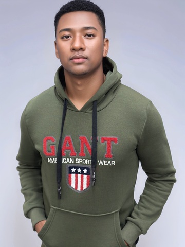 Худи Gant 309815greenZIMA