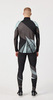 Элитный лыжный гоночный комбинезон Nordski Heat Black/Ice Mint