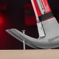 Молоток-гвоздодер 450г боек с магитом фиберглассовая ручка, Matrix в интернет-магазине ЯрТехника