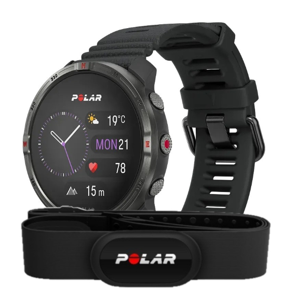 Polar Grit X2 Night Black HR (H10)