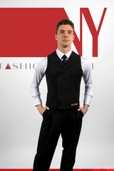 Двубортный жилет