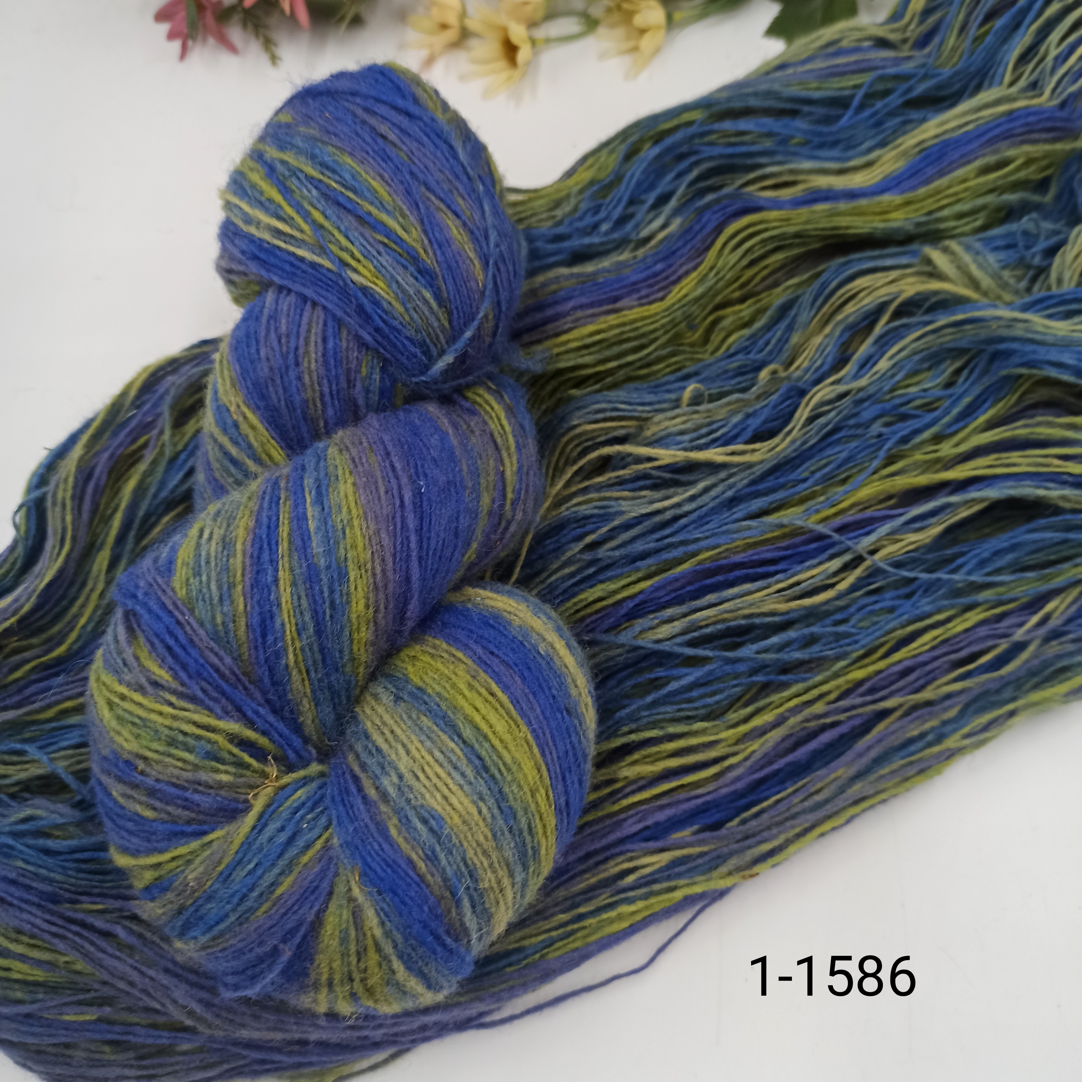 Дундага 6/1 шерсть секционного окрашивания 01-1586 420м/100гр