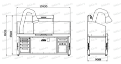 СС-5337-ЭОЛ Стол сварщика, Kronvuz