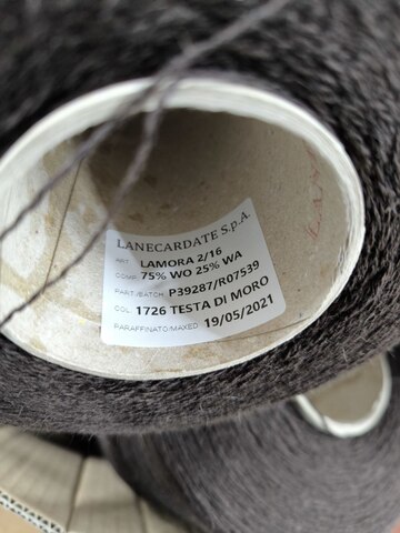 Lanecardate, Lamora ,2/16 800м. 75%меринос, 25%ангора, Коричневый, арт.37131