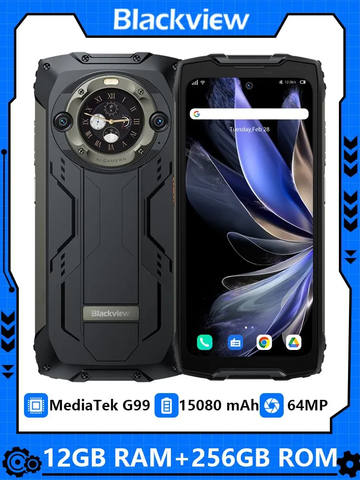 Смартфон BLACKVIEW BV9300 PRO 12/256GB BLACK (упаковка)