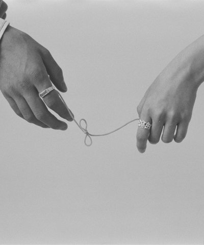 Кольцо TEXTURED BLUE