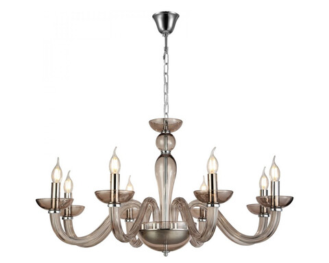 Подвесная люстра Newport ARLETTE 8648/С chrome coffee, М0071700
