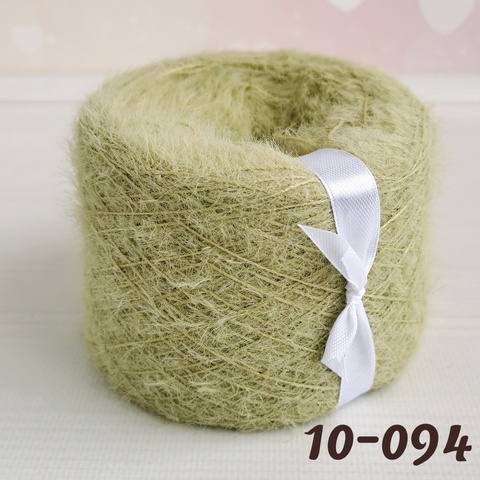 Травка с эффектом меха, длина ворса 10 мм, 094 Фисташка