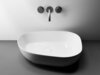 Ceramica Nova Element CN5003 Умывальник чаша накладная неправильной формы, 55x40, цвет: белый